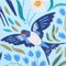 DIAMOND ART BY LEISURE ARTS Blue Bird, 8"x8", Beginner Diamond Painting Kits for Adults, Diamond Art for Adults, Diamond Art Kit, Diamond Art Painting